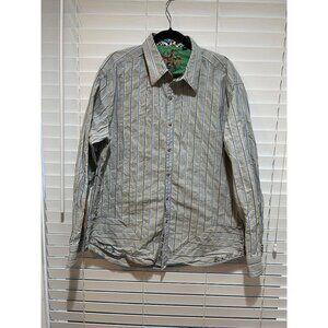 Robert Graham Embroidered Long‎ Sleeve Button Up Shirt - Size XXL
